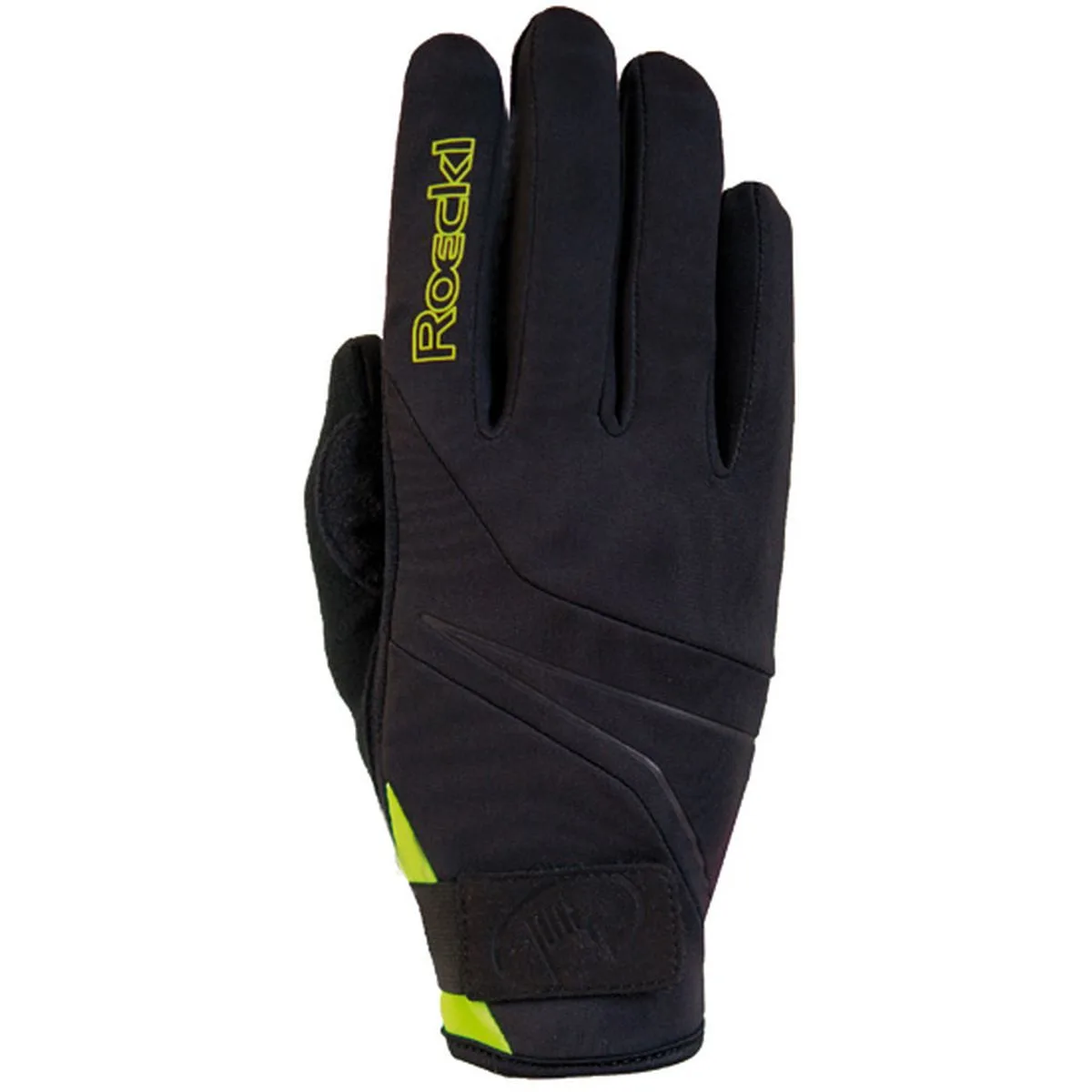 Lillby Kinder Fingerhandschuhe, schwarz 6