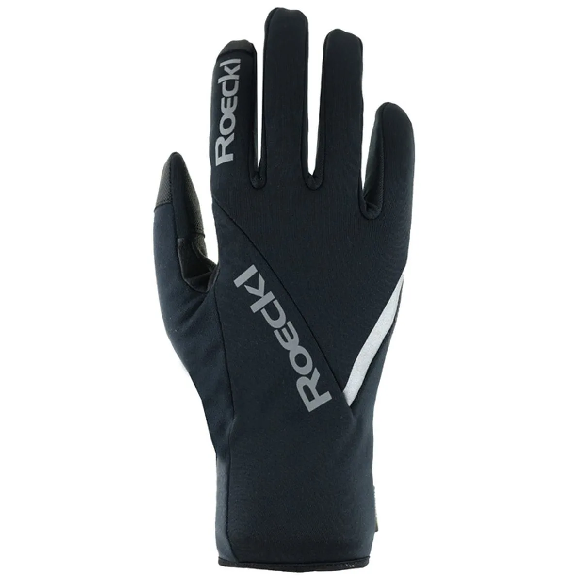 Lutry Fingerhandschuhe, schwarz 8,5