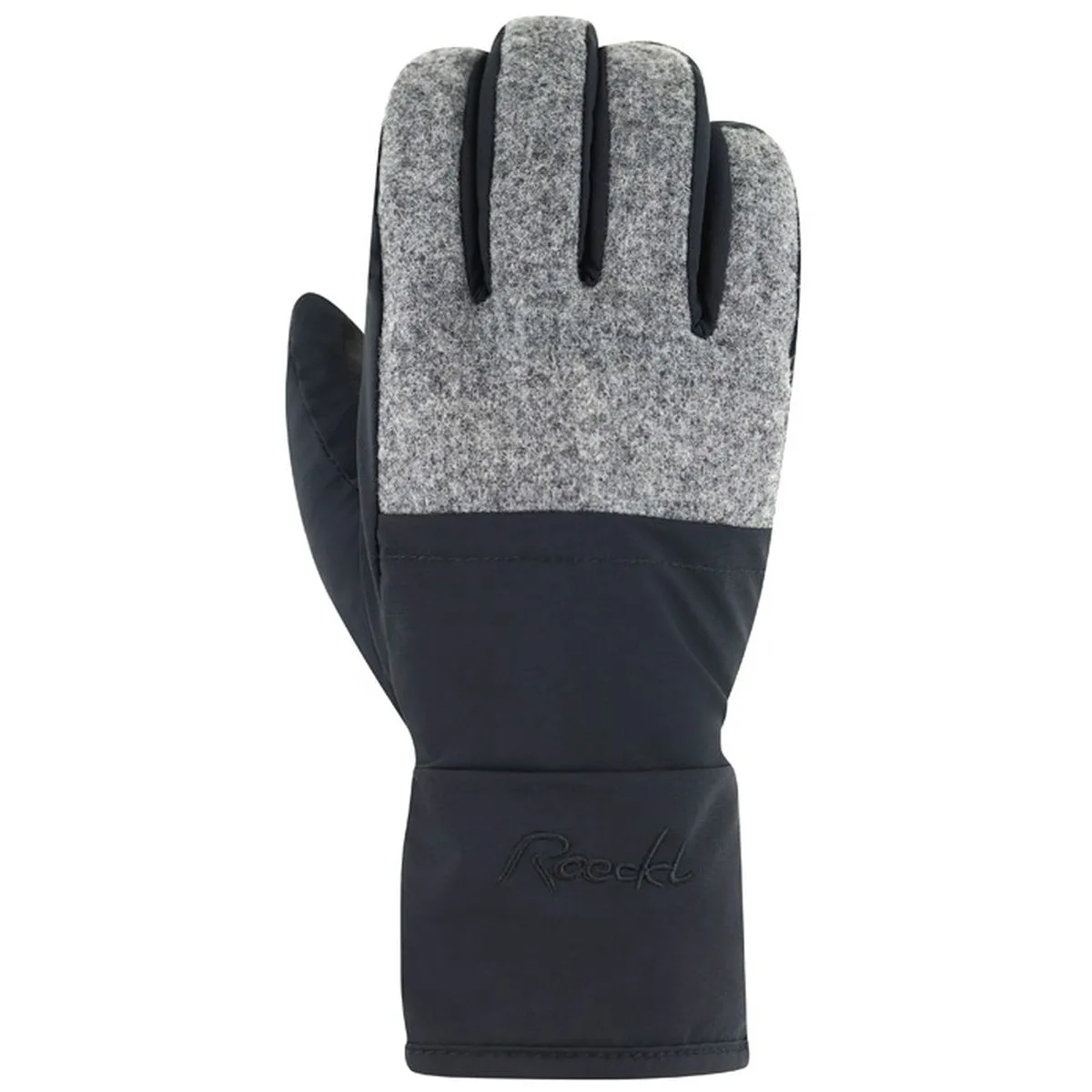 Cancori Damen Fingerhandschuhe, schwarz 6,5