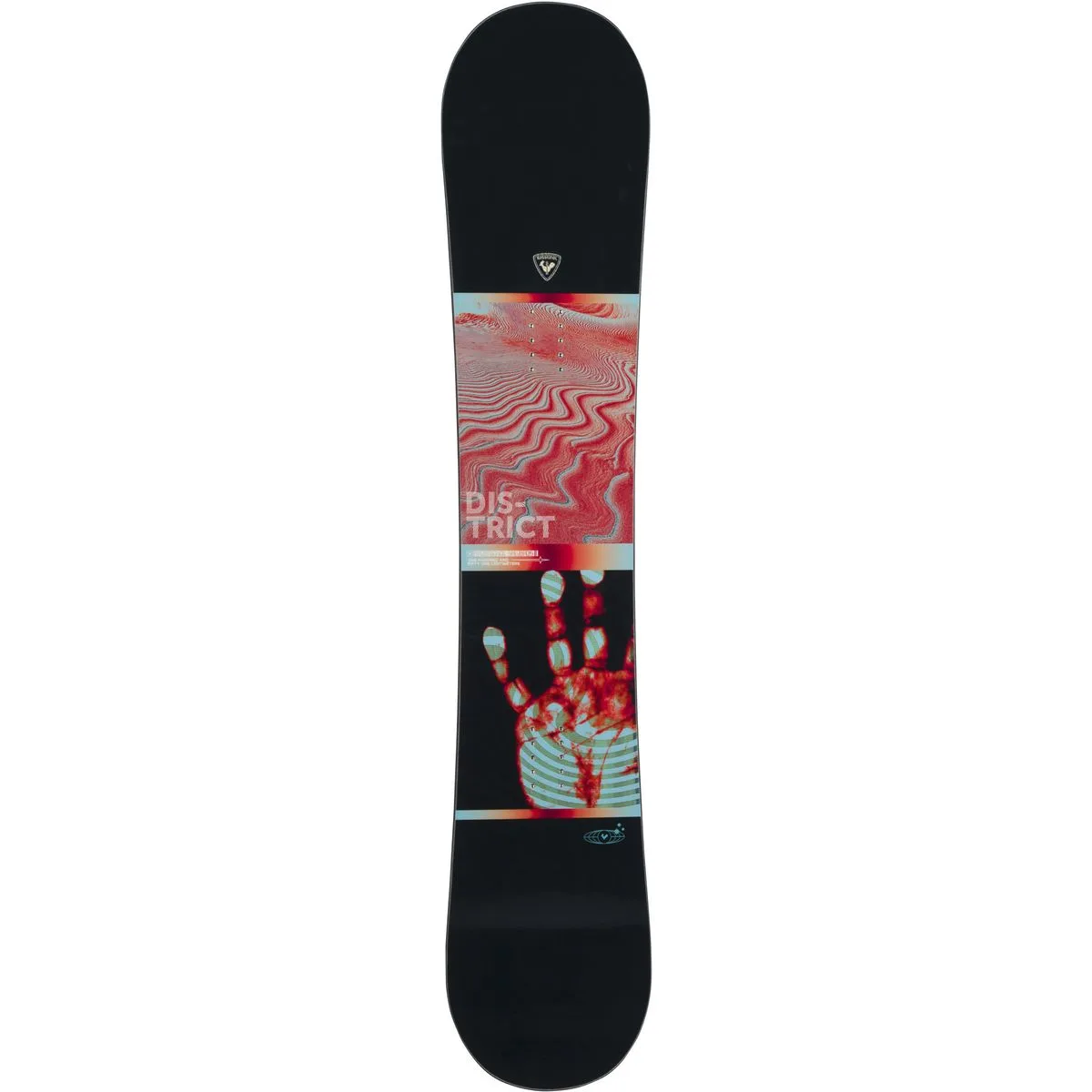 District Infrablack Freeride Board, schwarz 151
