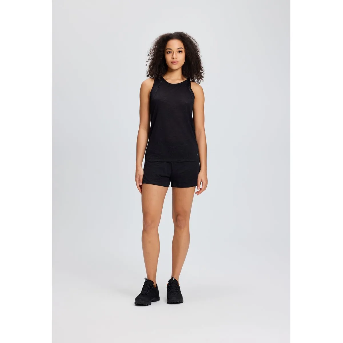 Millola Lace Damen Top, schwarz 40