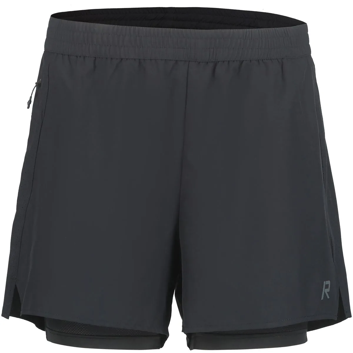 Makela 2-in-1 Damen Shorts, schwarz 36
