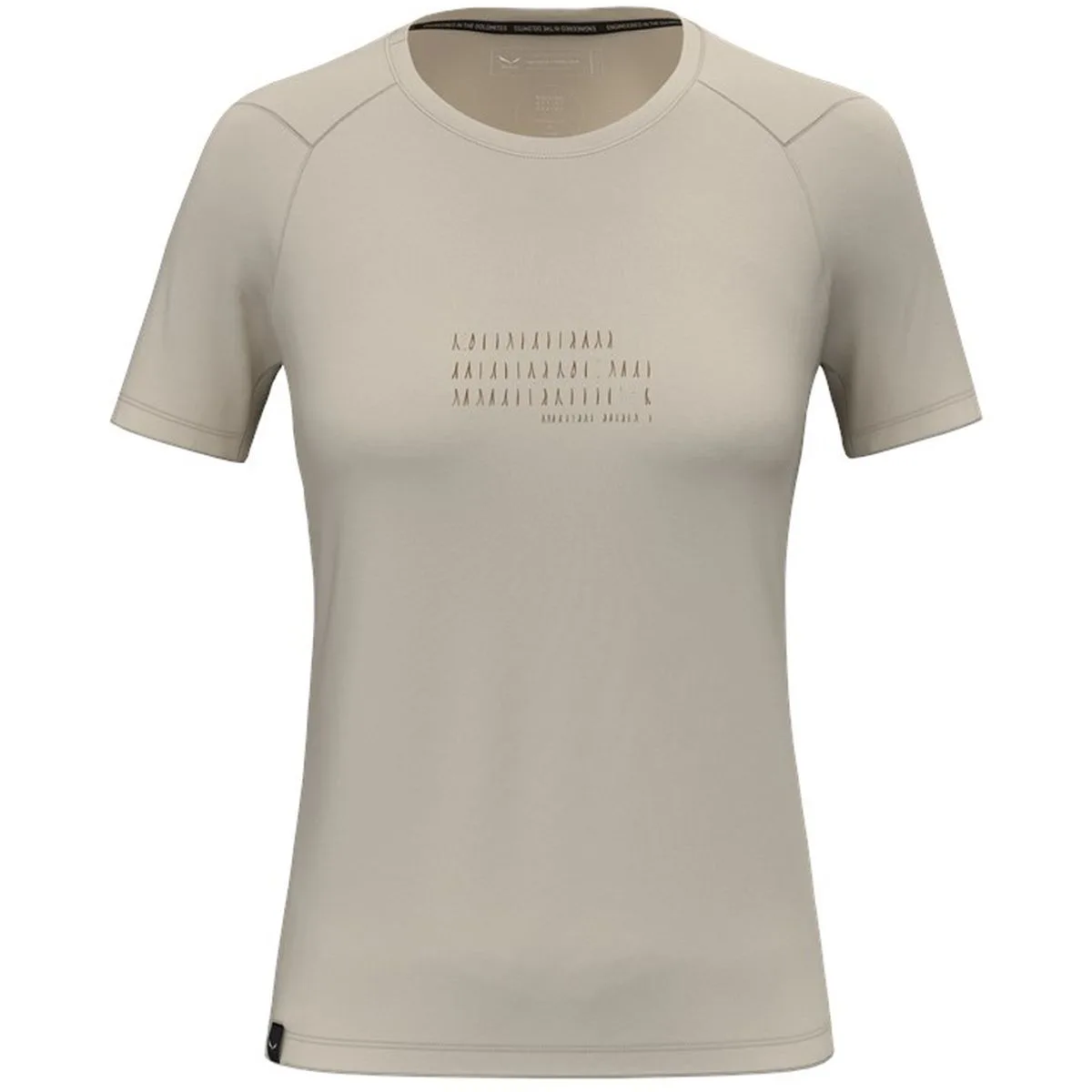 Eagle Poem Dry Damen T-Shirt, braun 40