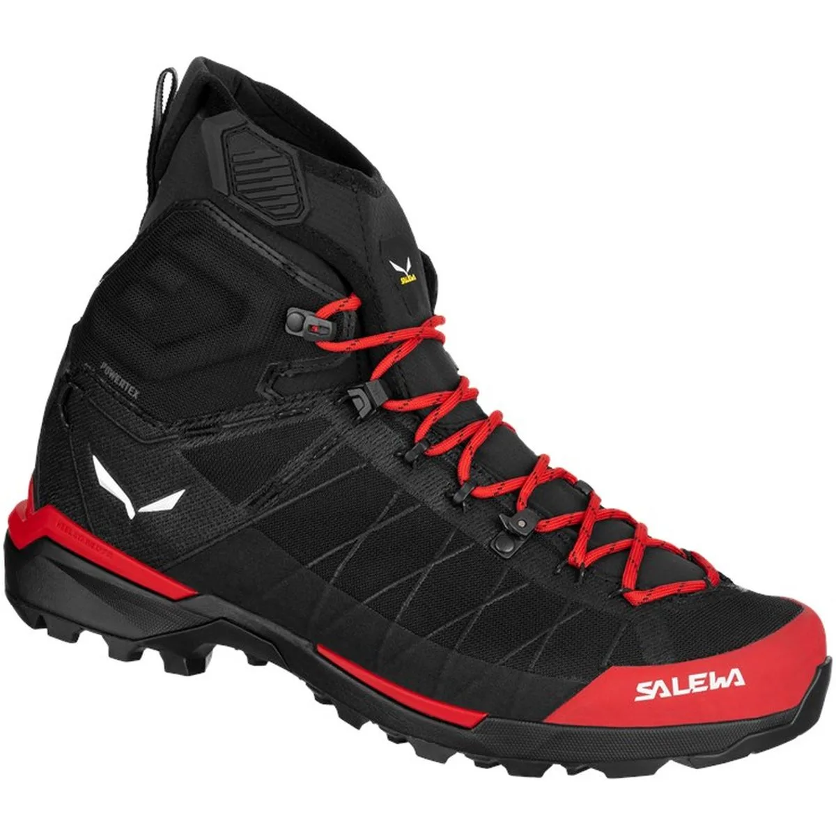 Ortles Light Mid Powertex Herren Bergstiefel, rot, Größe 46 ½ 46 ½