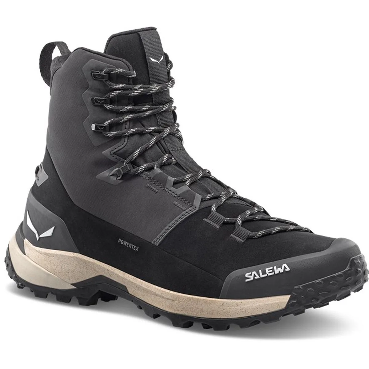 Puez Winter Mid Powertex Damen Trekking-Halbschuhe, schwarz, Größe 38 38