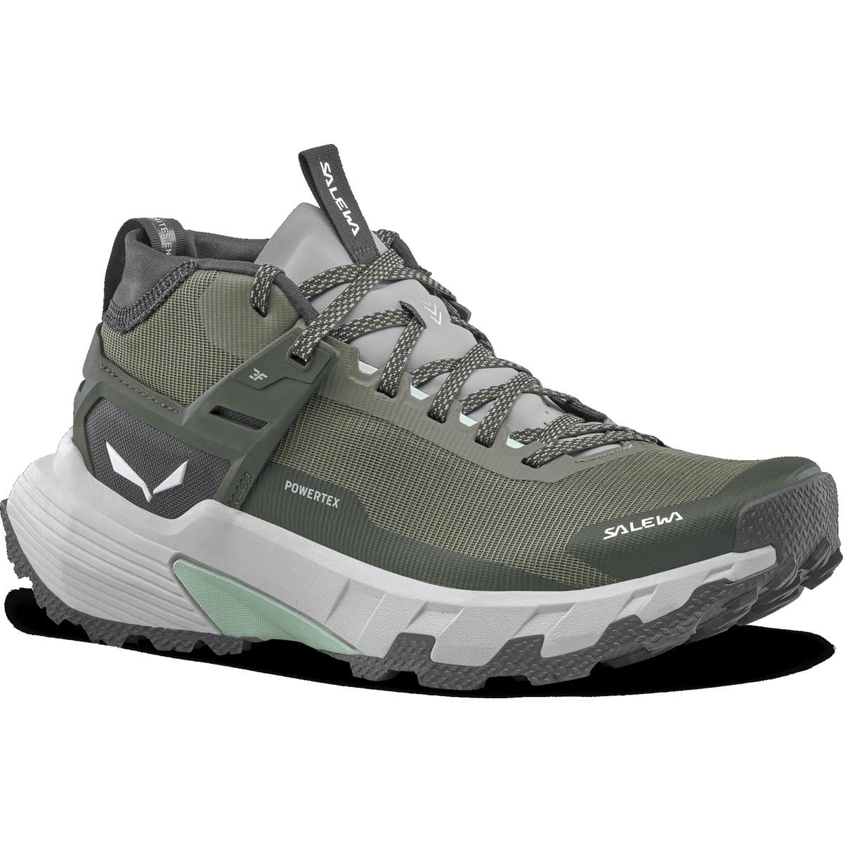 Pedroc 2 Mid Powertex Damen Trailrunningschuhe, grün, Größe 38 ½ 38 ½