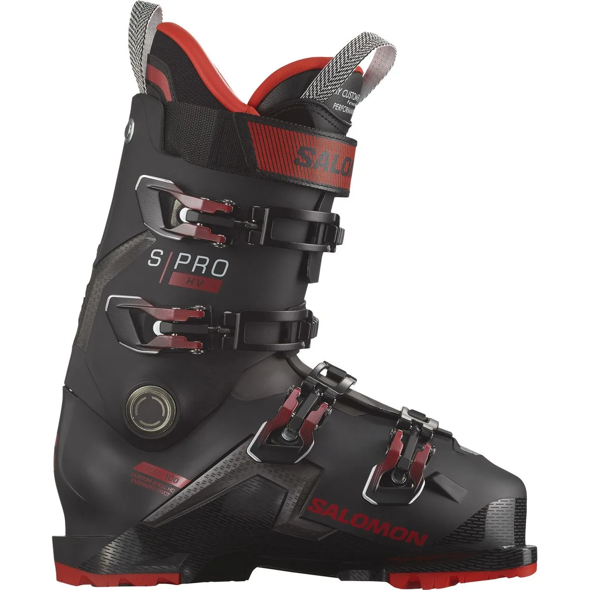 S/Pro HV 100 Herren Pistenschuhe, schwarz, Größe 42 42