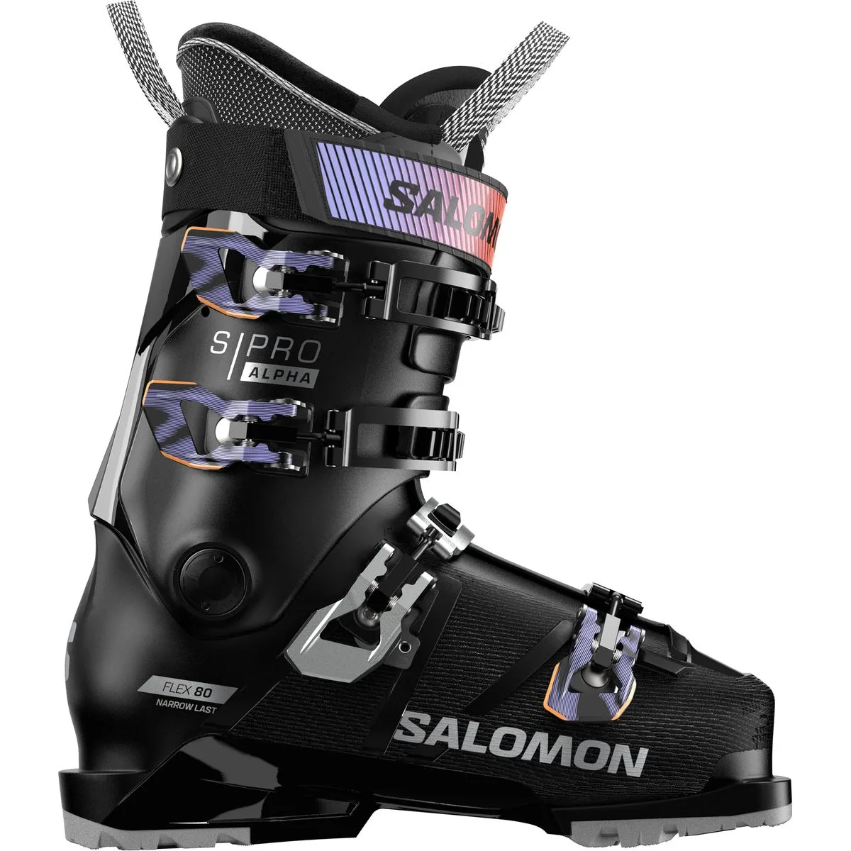 S/Pro Alpha 80 Damen Pistenschuhe, schwarz 25/25.5