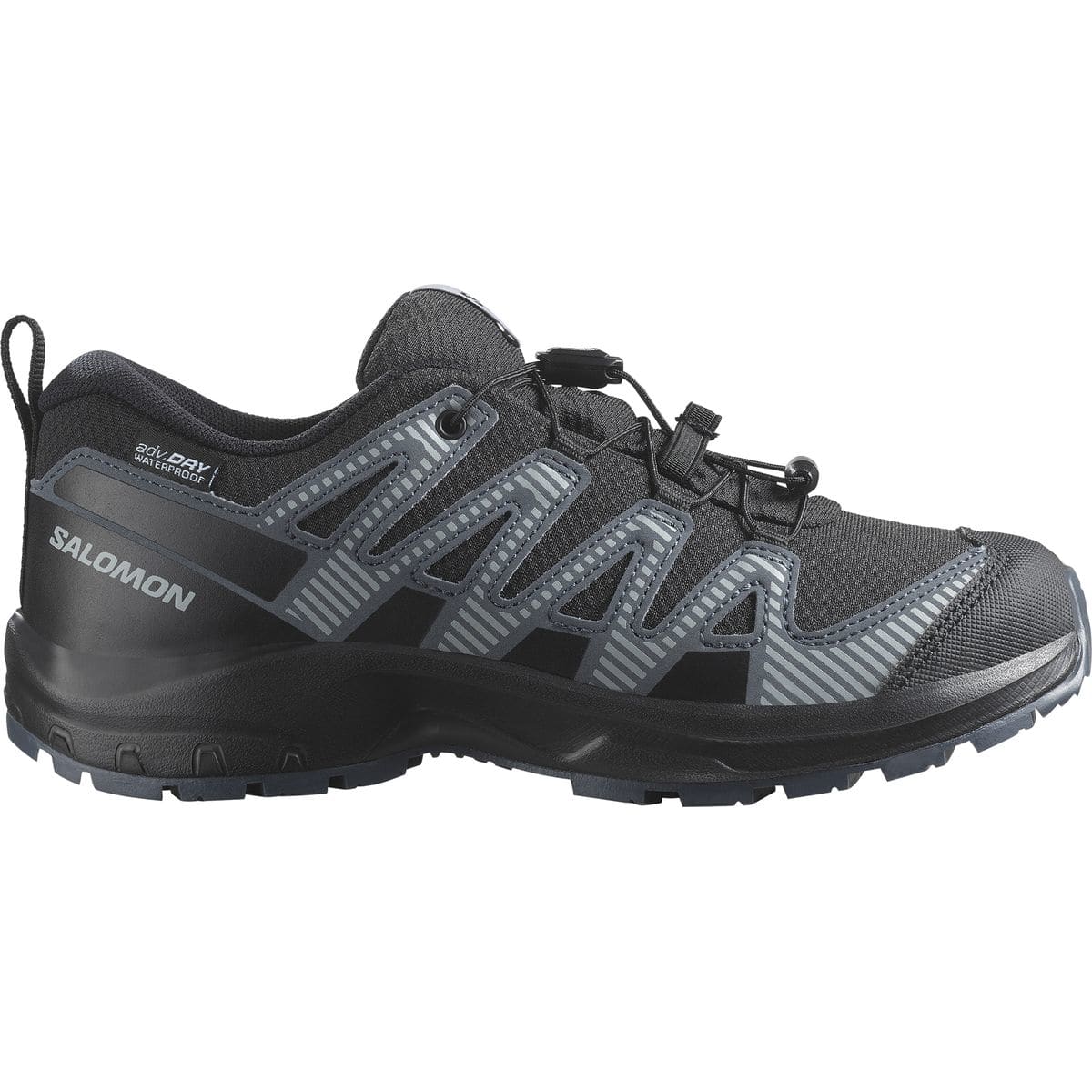 XA Pro V8 Waterproof Kinder Halbschuhe, schwarz, Größe 34 34