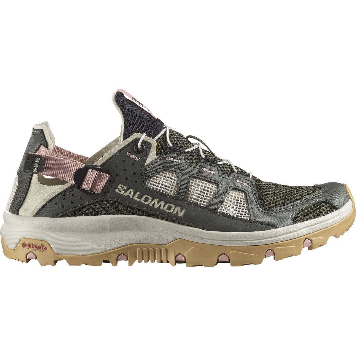 Techamphibian 5 Damen Freizeitschuhe, grün, Größe 40 40