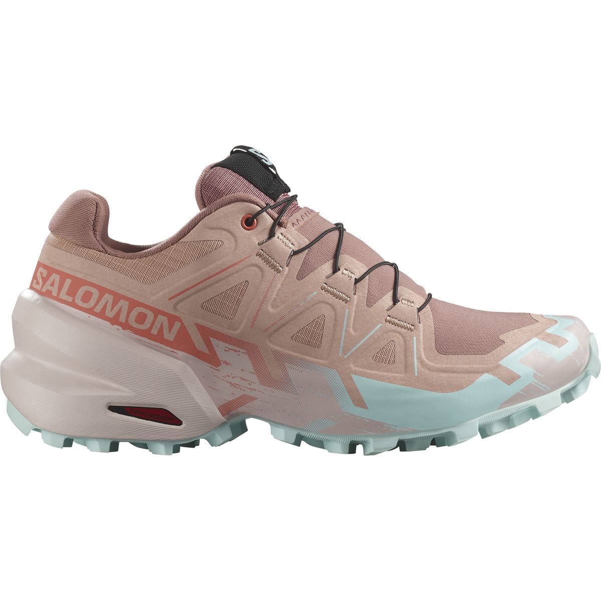 Speedcross 6 Damen Trailrunningschuhe, rot, Größe 38 ⅔ 38 ⅔
