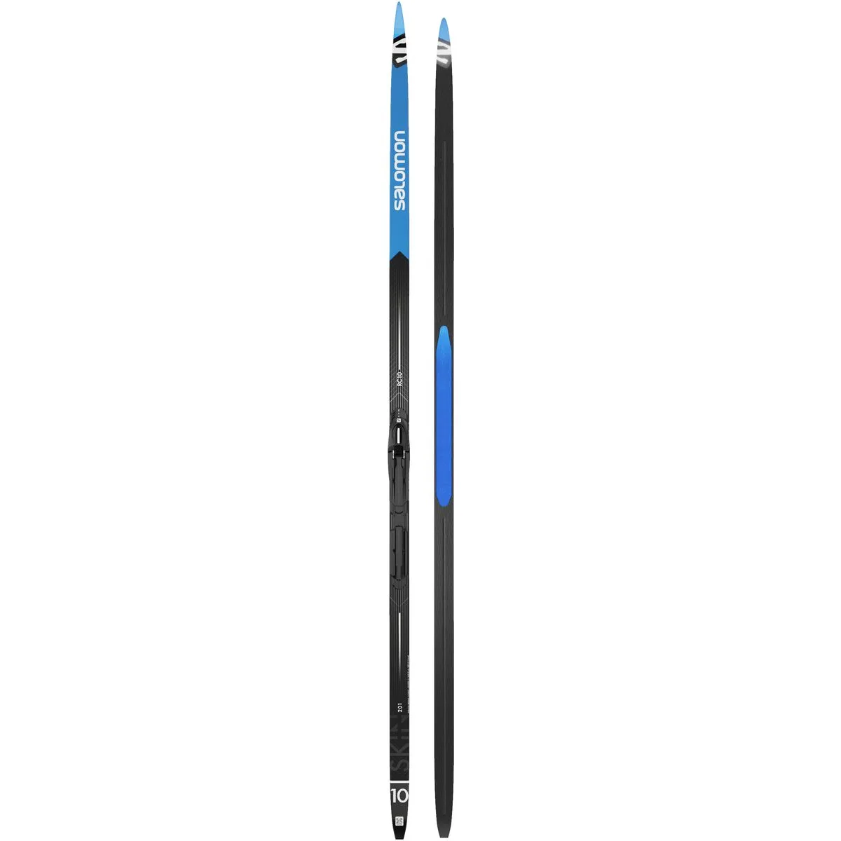 RC10 eSKIN X-Hard (and Prolink Shift-In) Herren No-Wax Ski, 206