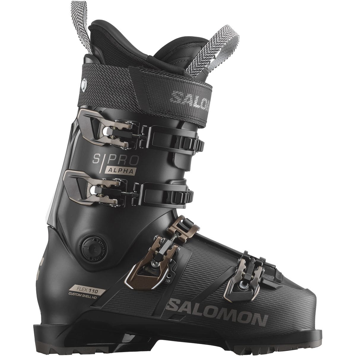 S/Pro Alpha 110 Herren Pistenschuhe, schwarz, Größe 43 43