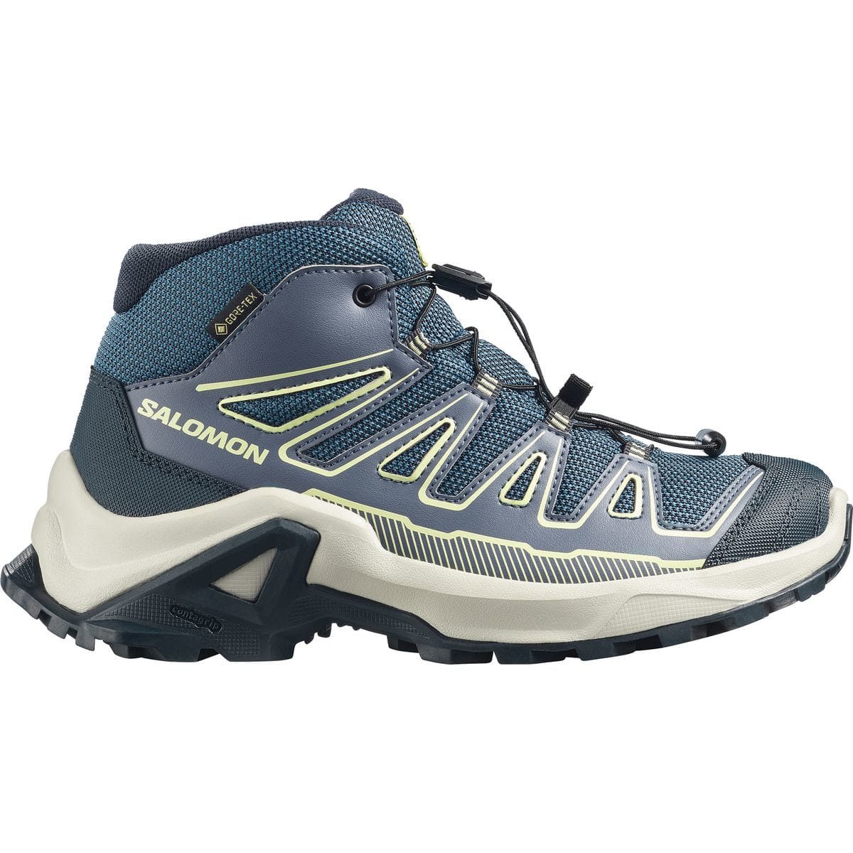 X Ultra Mid GTX Kinder Trekkingstiefel, blau, Größe 36 36