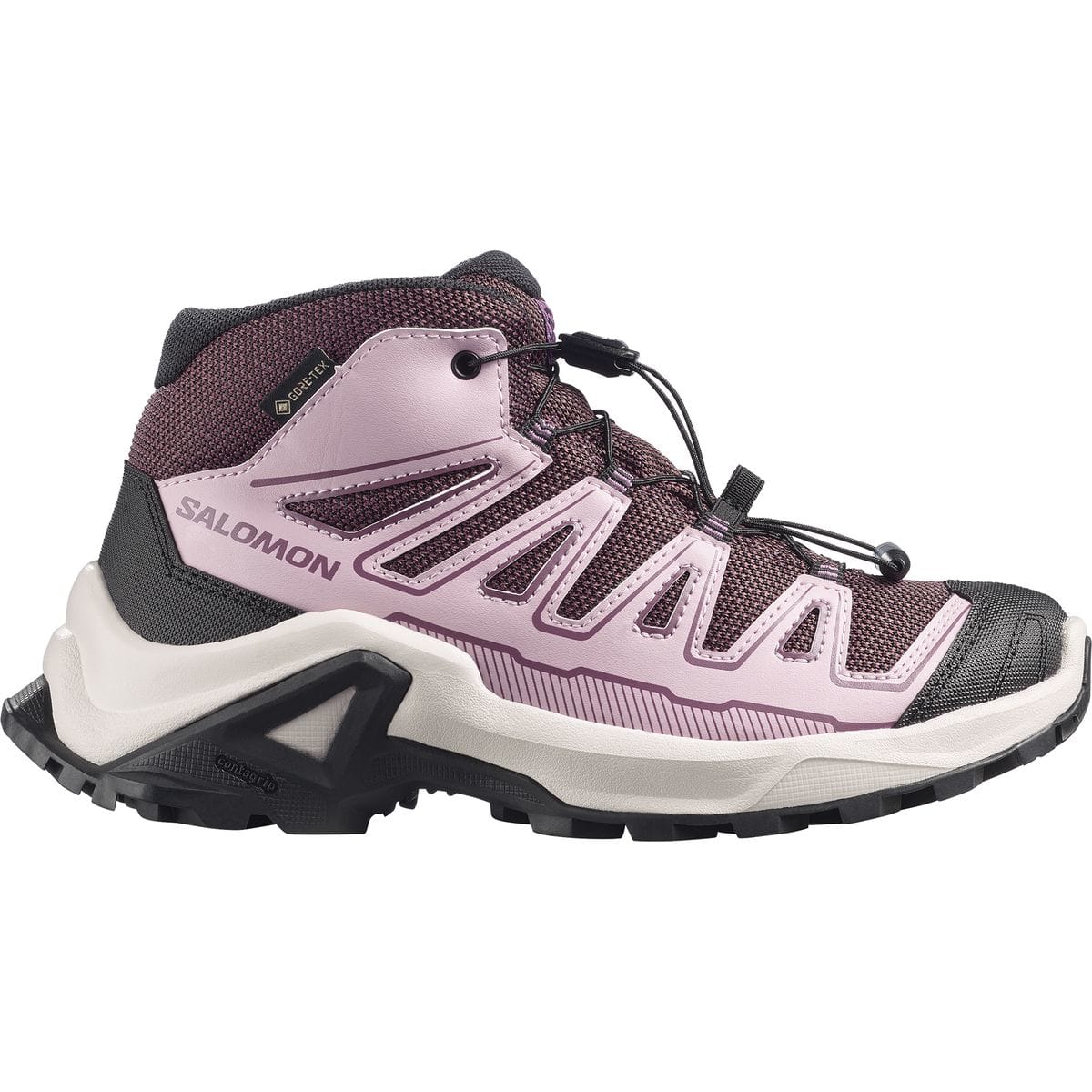 X Ultra Mid GTX Kinder Trekkingstiefel, lila, Größe 35 35