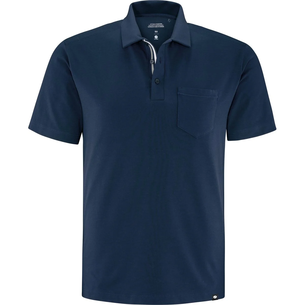 Dan Herren Poloshirt, blau 56