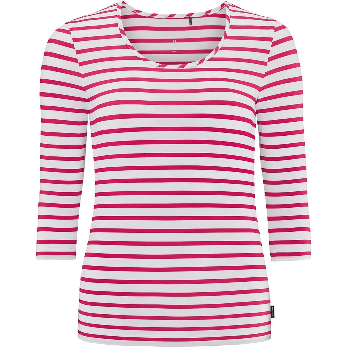 Dionne Damen Longsleeve, weiß 38