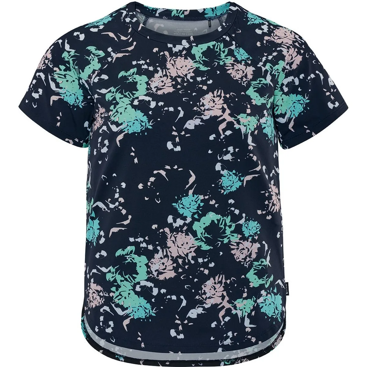 Leyla Damen T-Shirt, blau 46