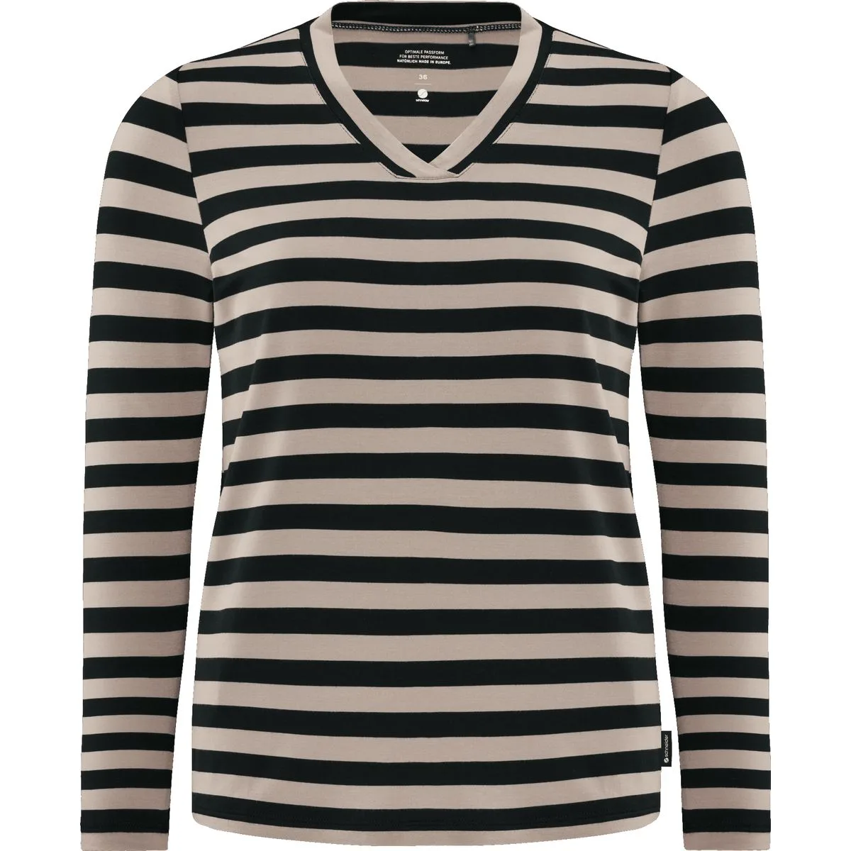 Schneider Nia Damen Longsleeve, braun 4009675856697