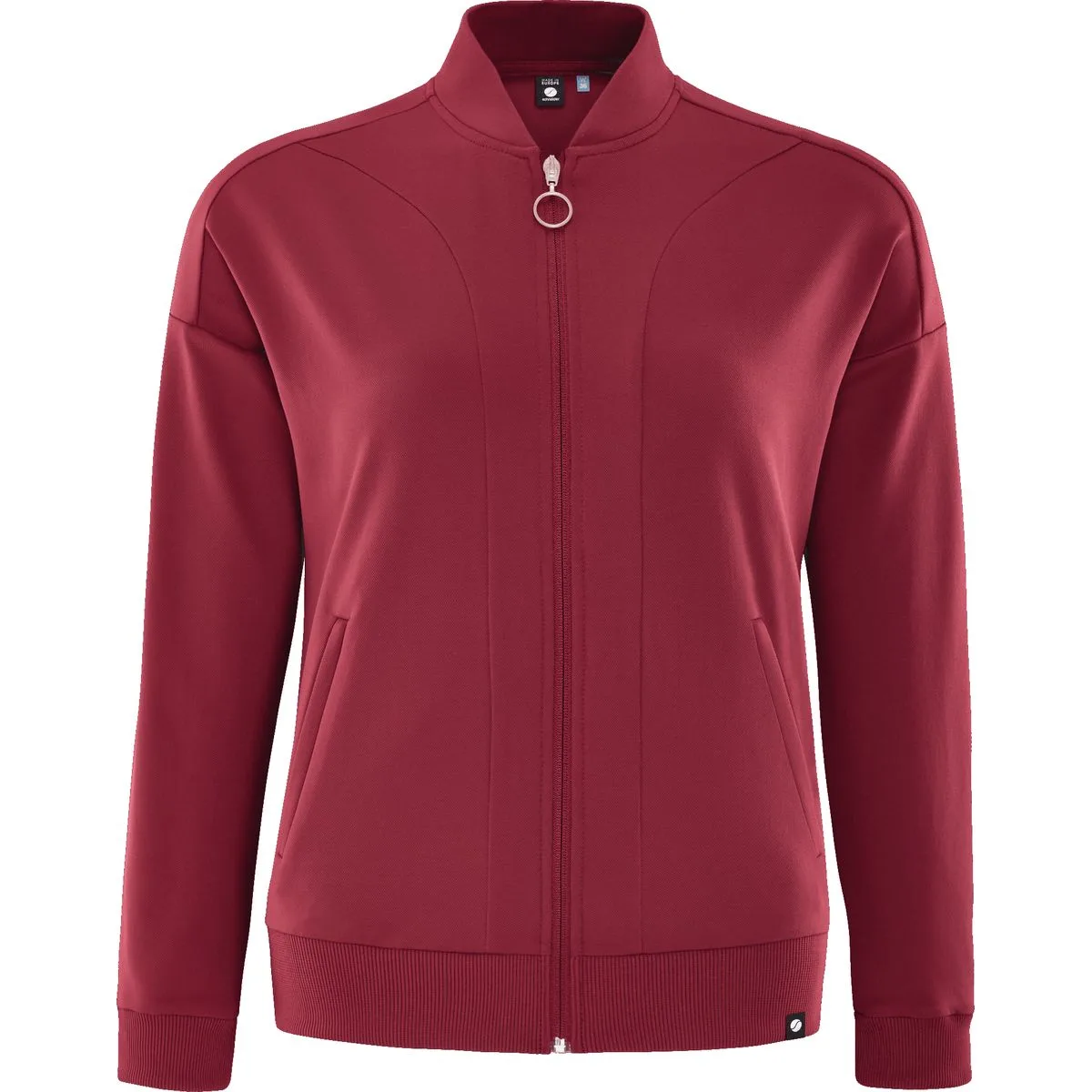 Claudy Damen Jacke, rot 42