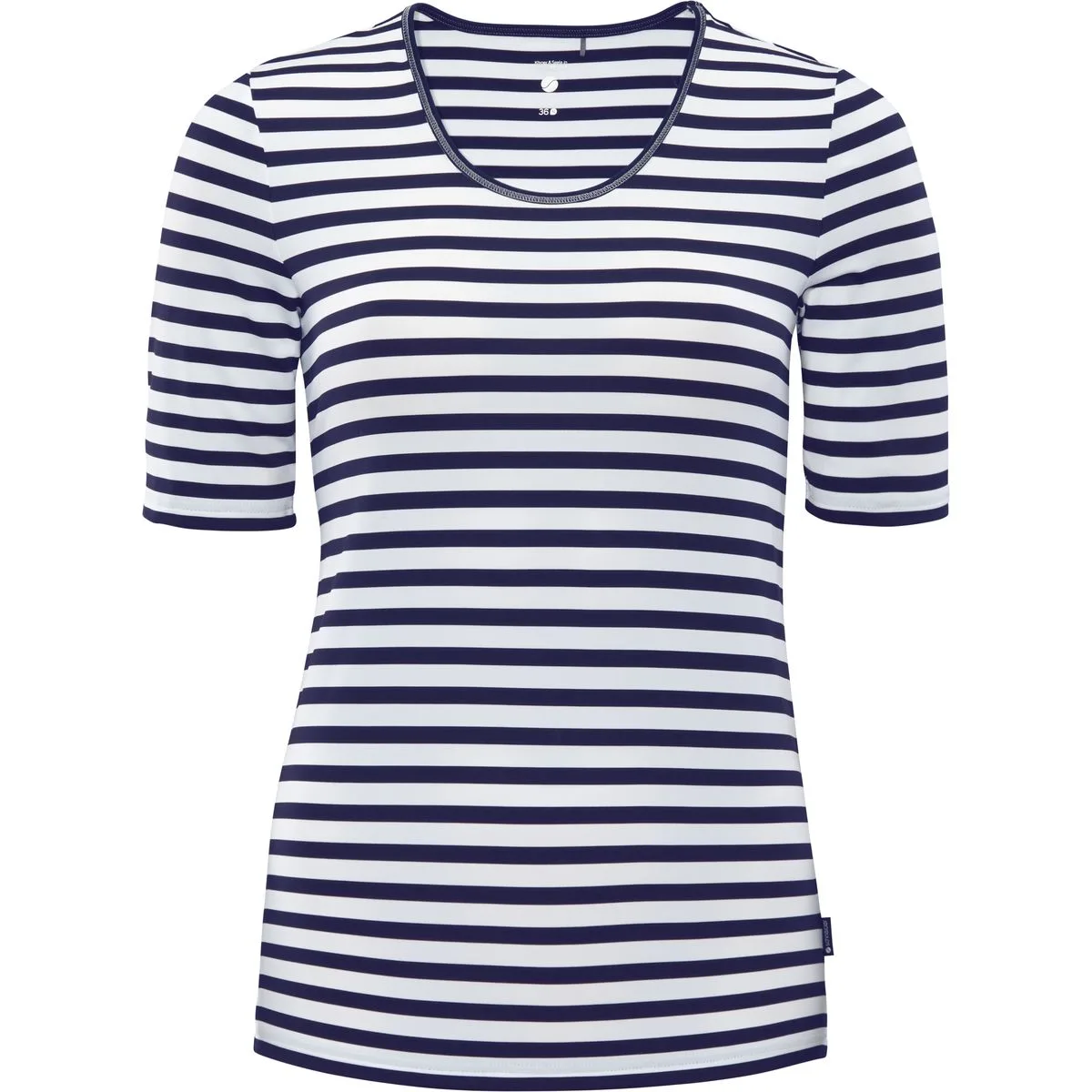 Desy Damen T-Shirt, blau 50