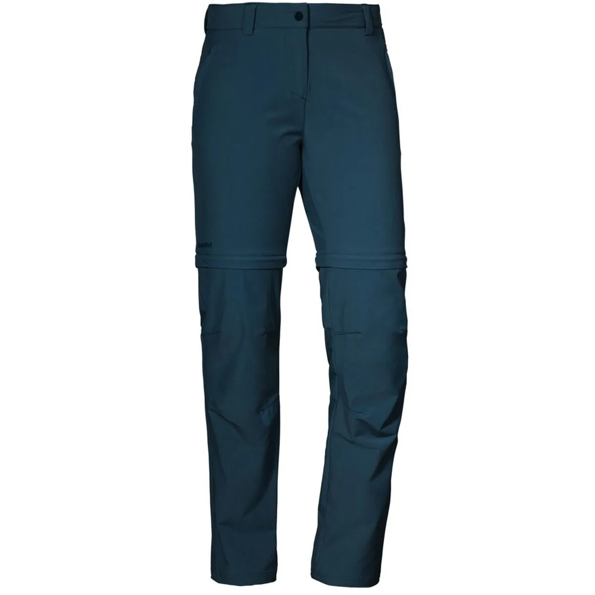 Ascona Zip Off Damen Hose, blau 84