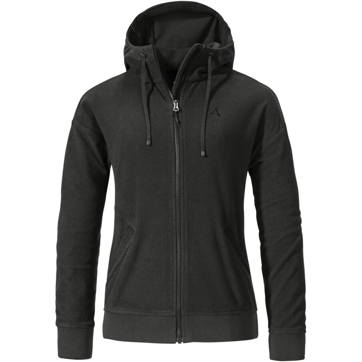 Fleece Style Leveche Damen Midlayer, schwarz 46