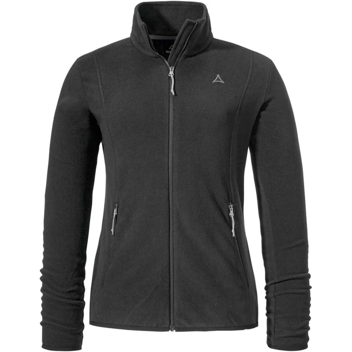 Fleece Style Ash Damen Midlayer, schwarz 46