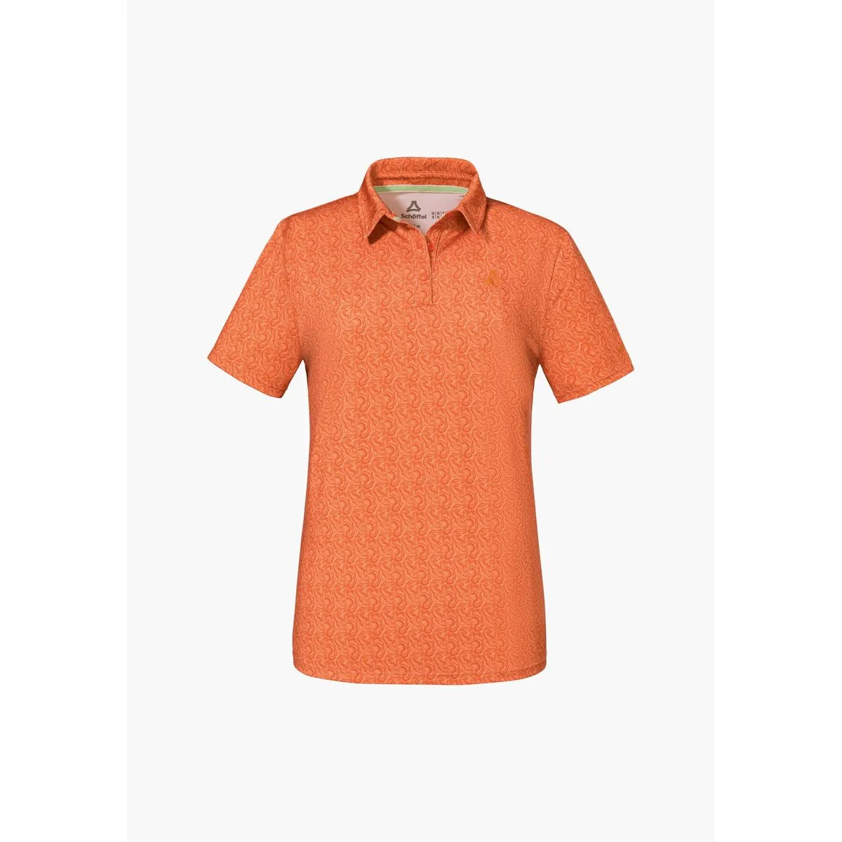 Style Fraydo Damen Poloshirt, orange 44