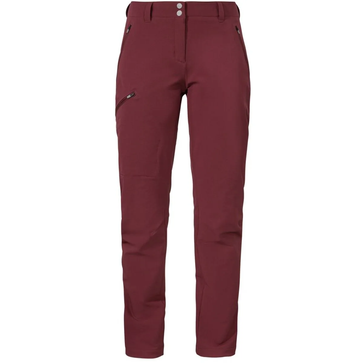 Ascona Warm Damen Hose, rot 46
