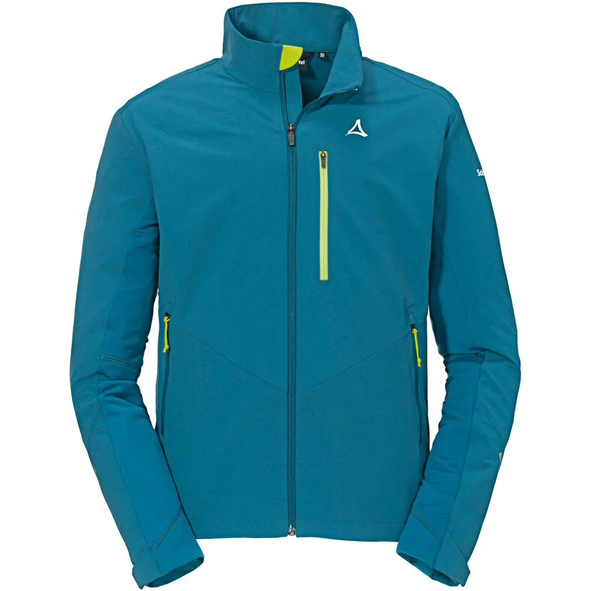 Rinnen M Herren Schlupfjacke, türkis 50