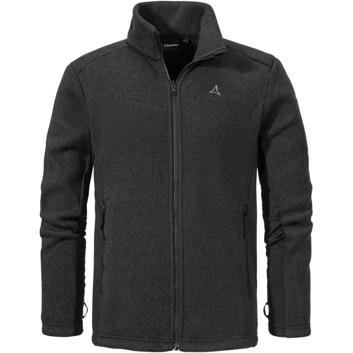 ZipIn Fleece Oberau Herren Midlayer, schwarz 54