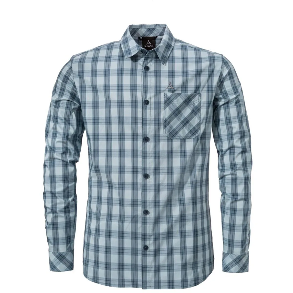 Sobra Herren Hemd, blau 58