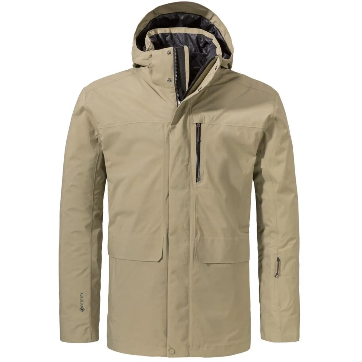 In1 Barth Herren Doppeljacke, braun 50