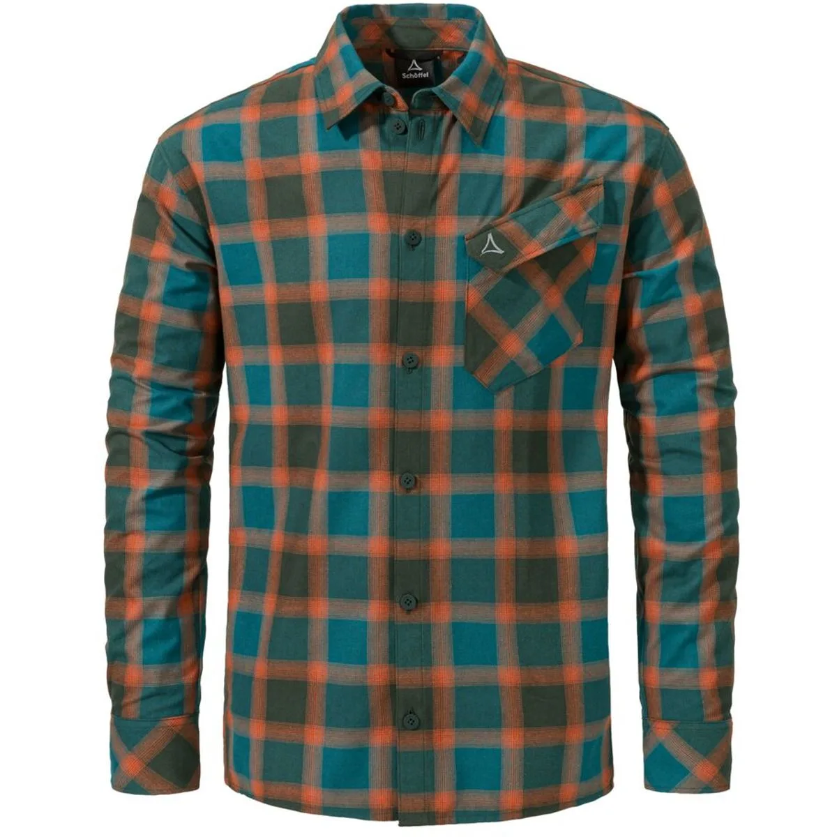 Style Poplar Herren Hemd, grün 50