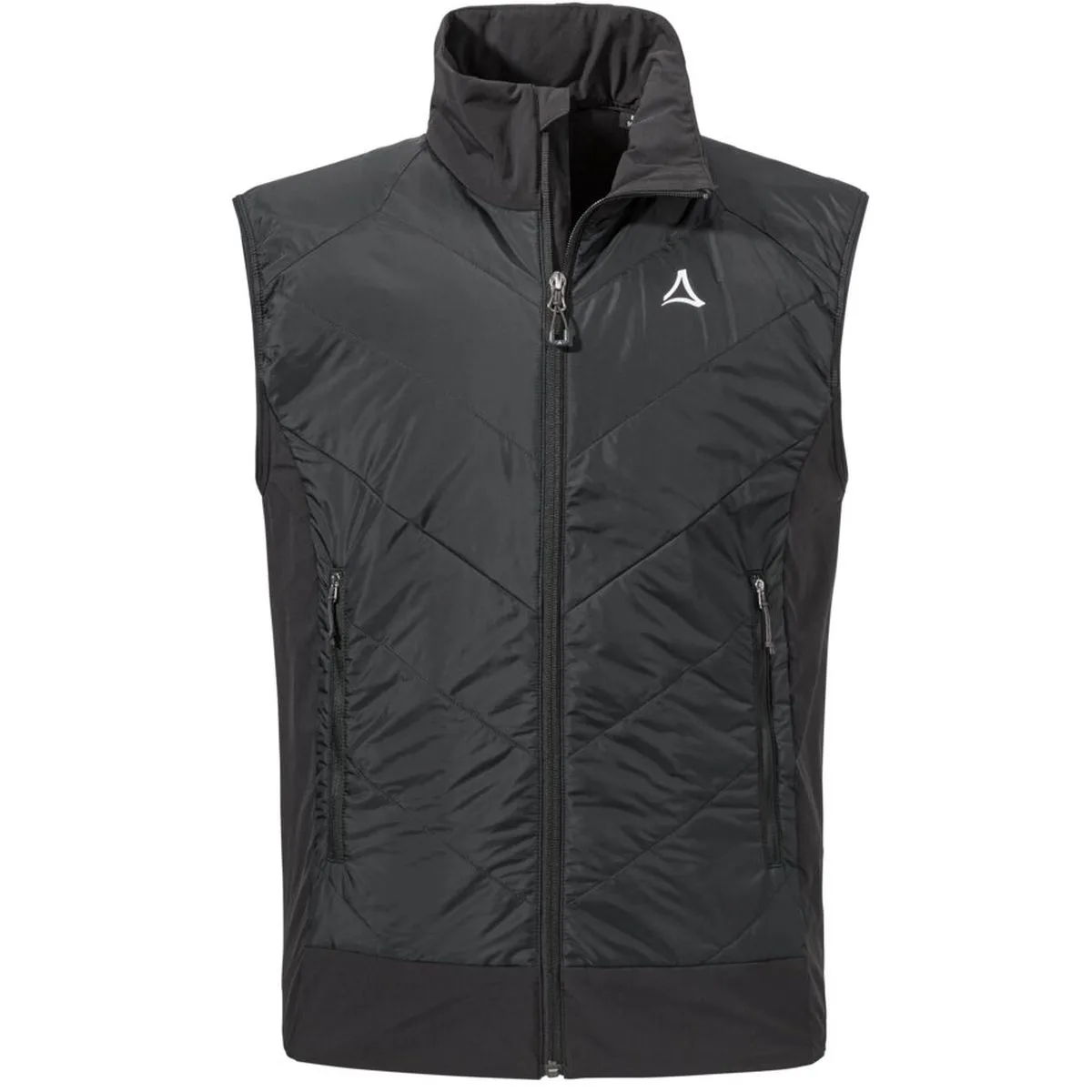 Hybrid Vt Style Blaueis Herren Weste, schwarz 54