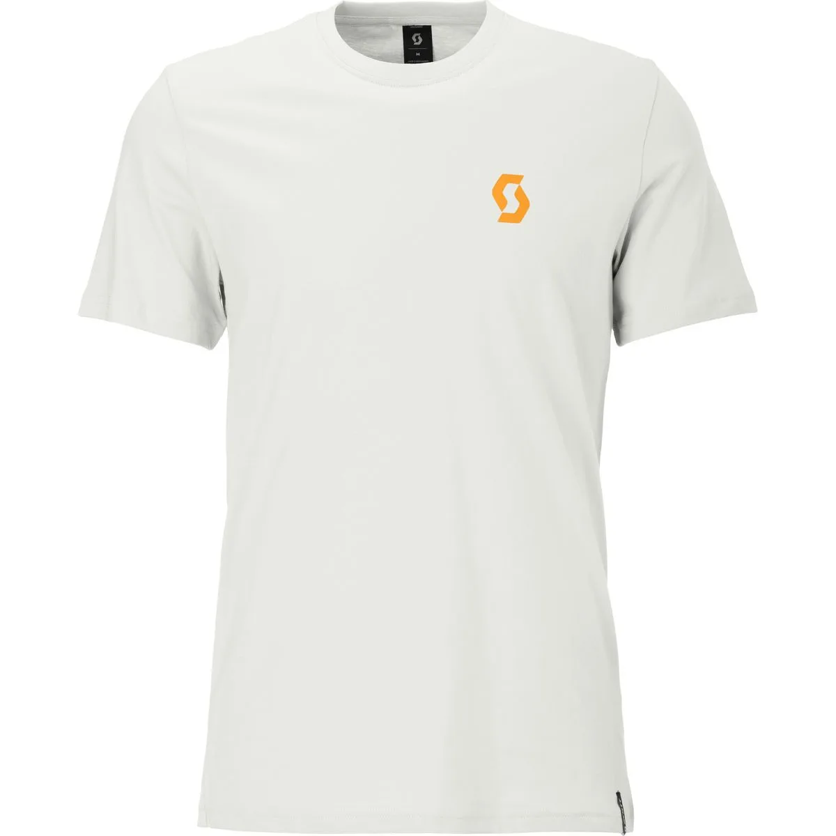 Backprint Herren T-Shirt, weiß XXL