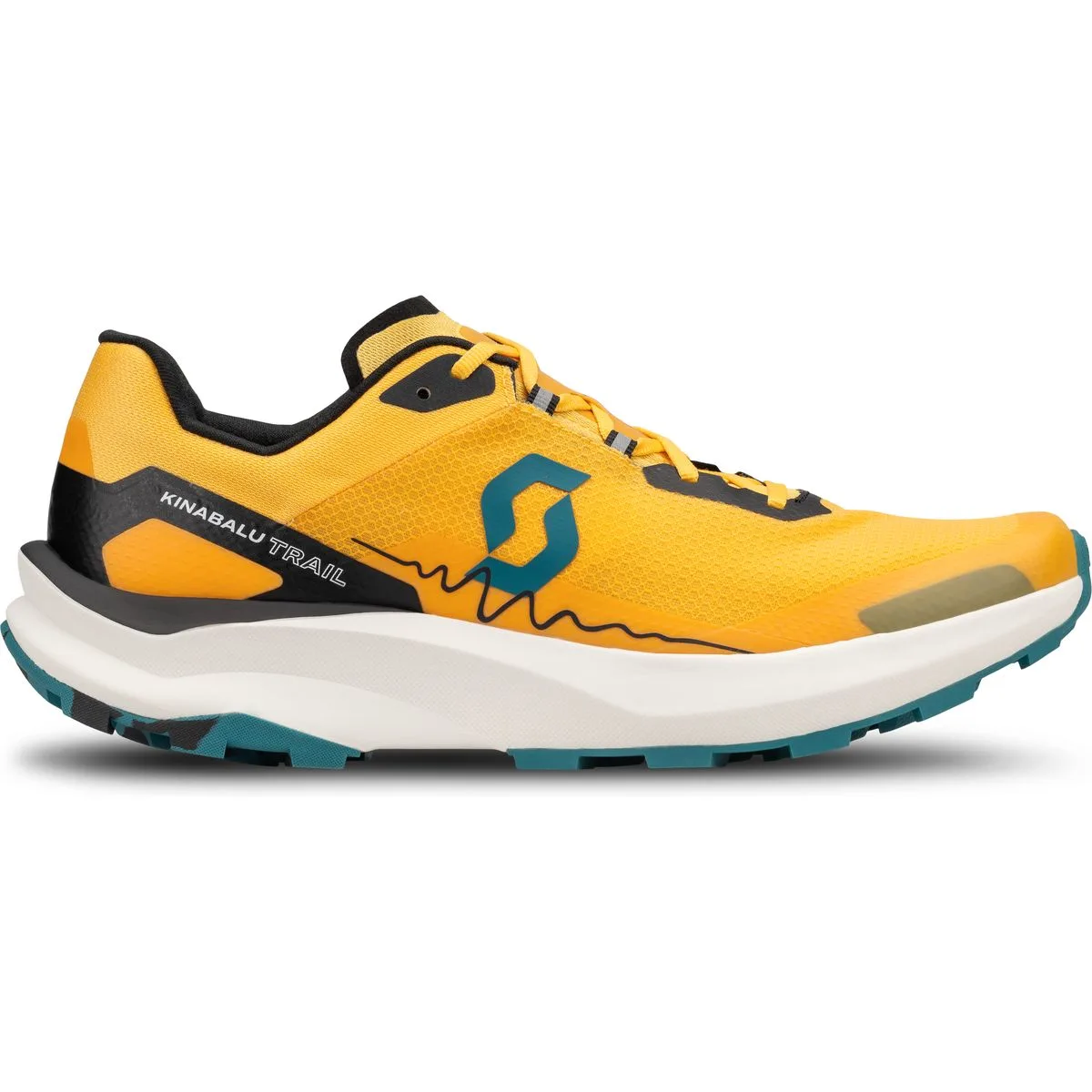 Kinabalu Trail Herren Trailrunningschuhe, gelb, Größe 43 43