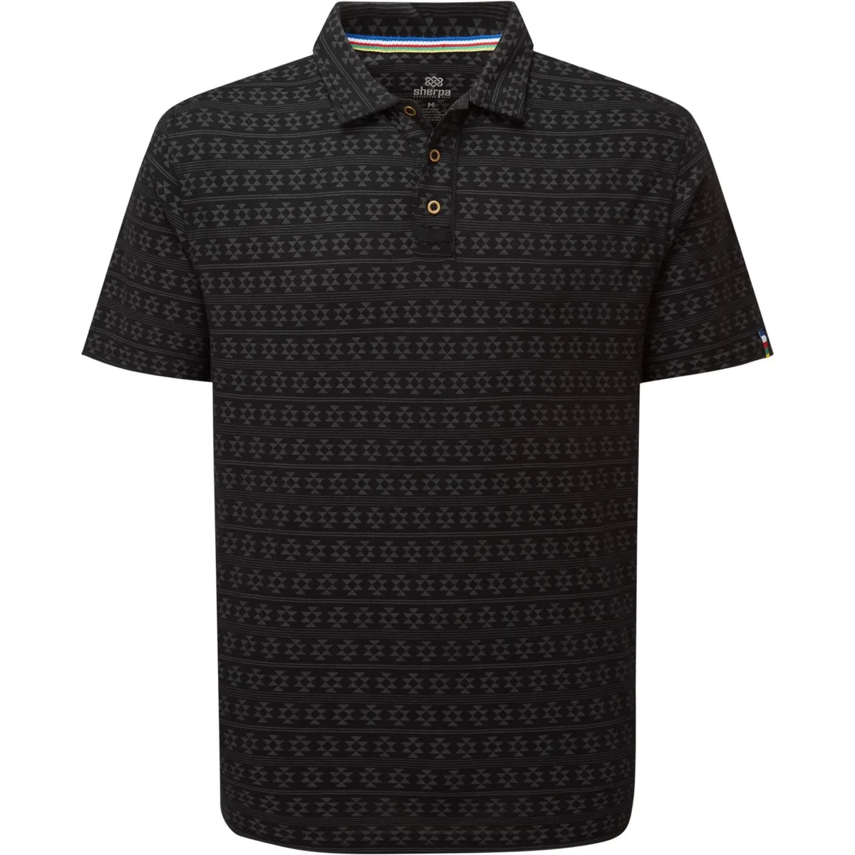 Bali Herren Poloshirt, schwarz XL