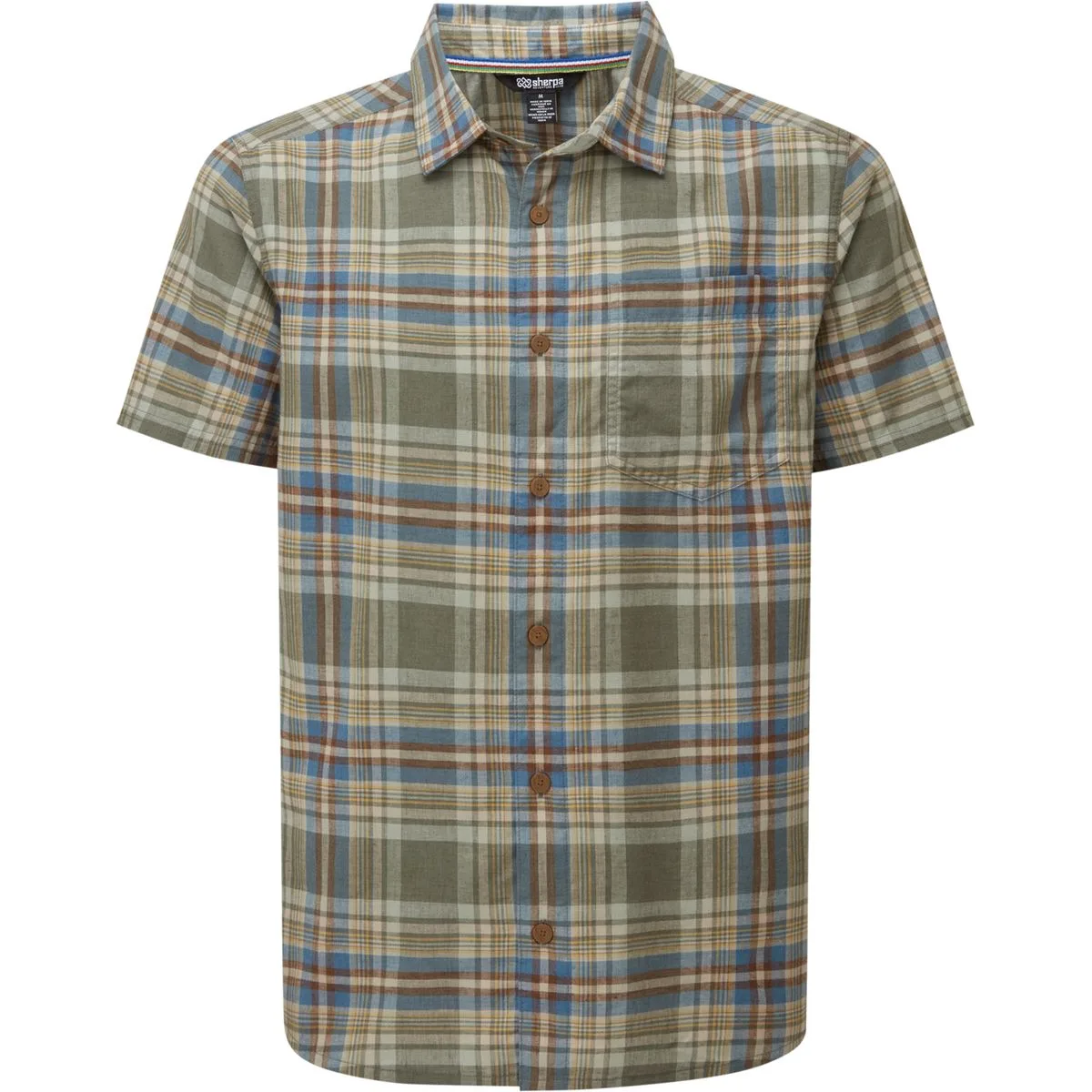 Sherpa Rudra Herren Hemd, grün XL