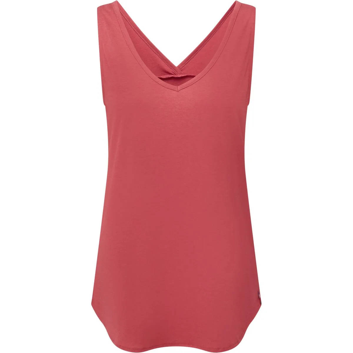 Bali V-Neck Damen Tanktop, rot S