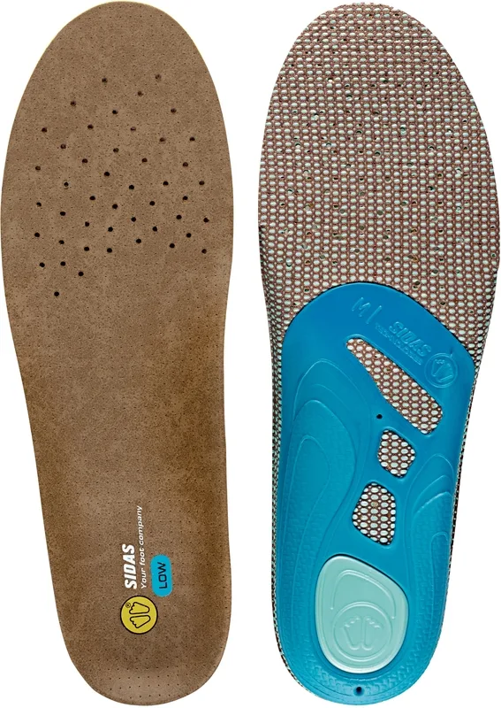 Sidas 3Feet Outdoor Low Einlegesohle, braun