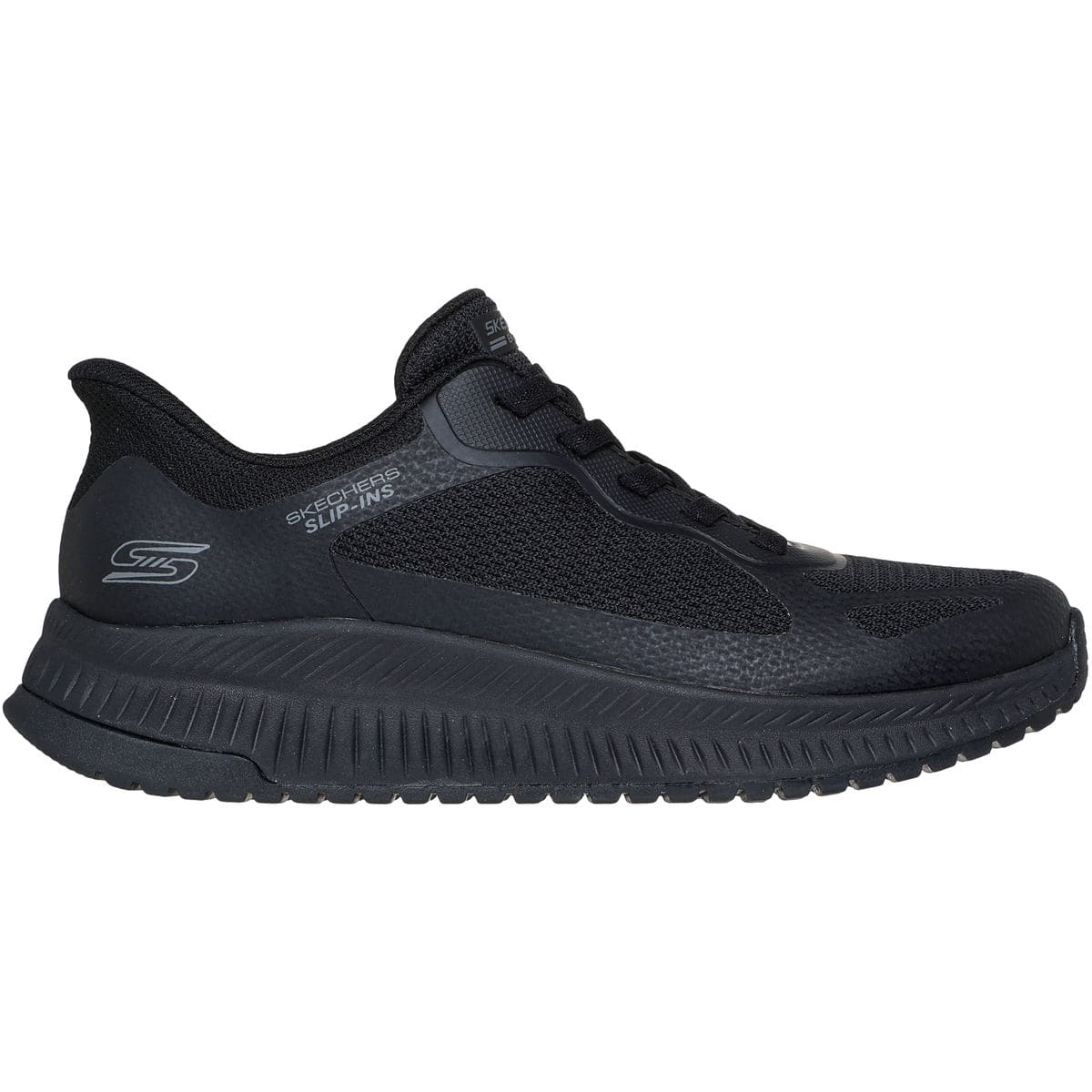Bobs Squad 4 - Staple Look Damen Slipper, schwarz, Größe 38 38
