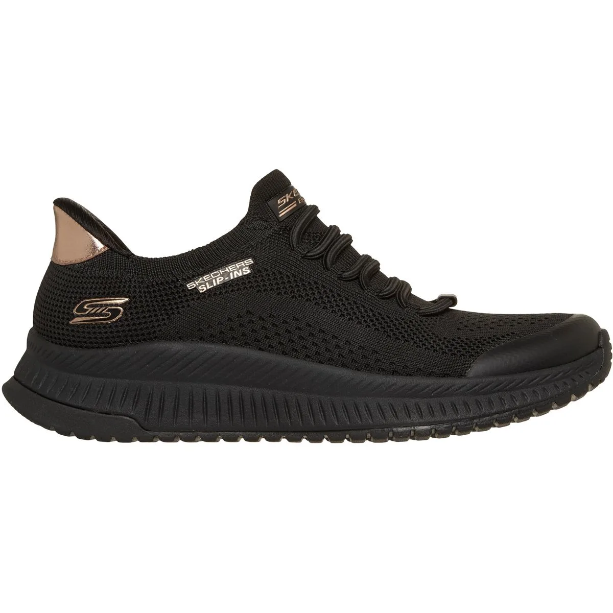 Bobs Squad 4 - Dire Step Damen Slipper, schwarz, Größe 38 38