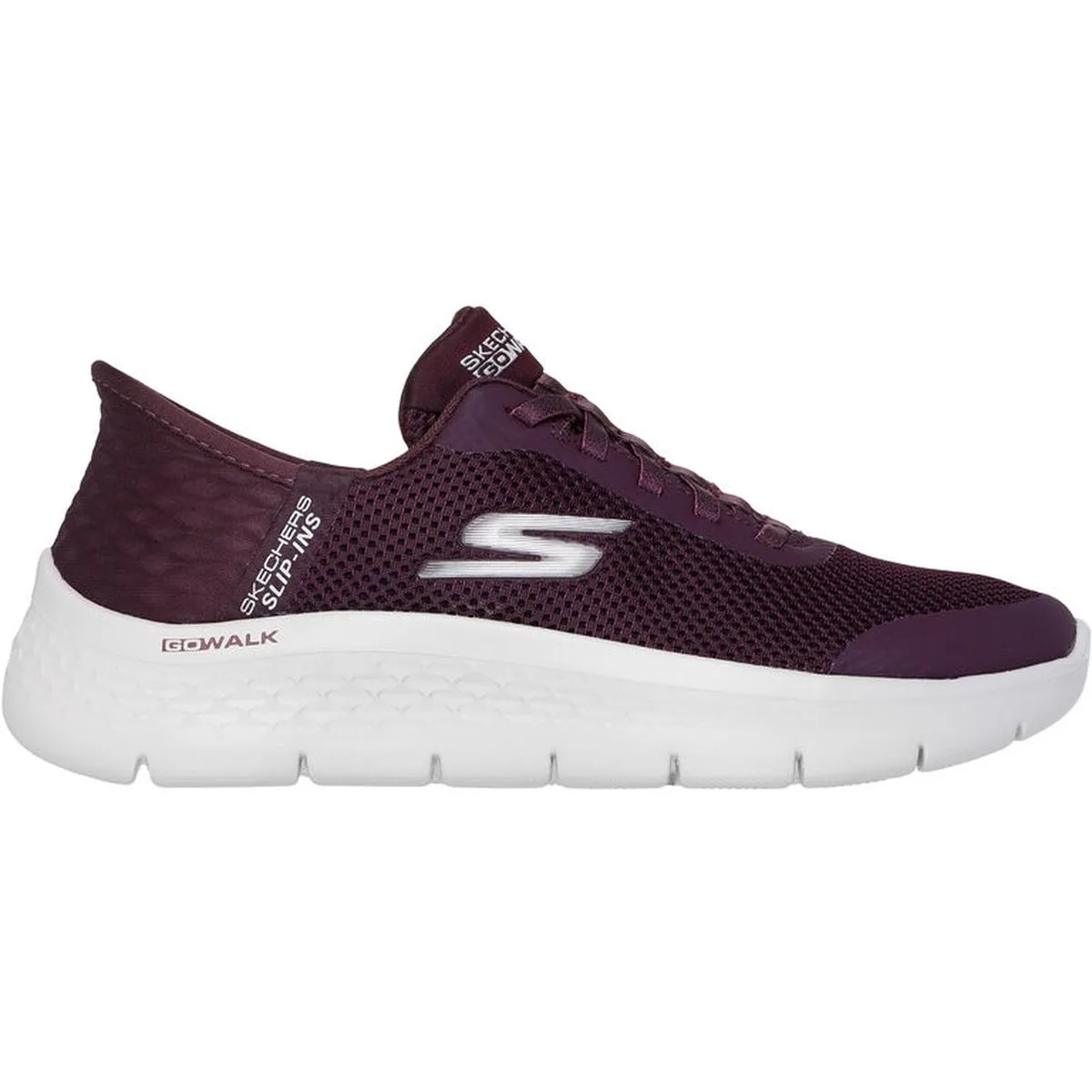 Skechers Go Walk Flex - Grand Entry Damen Slipper, rot, Größe 37