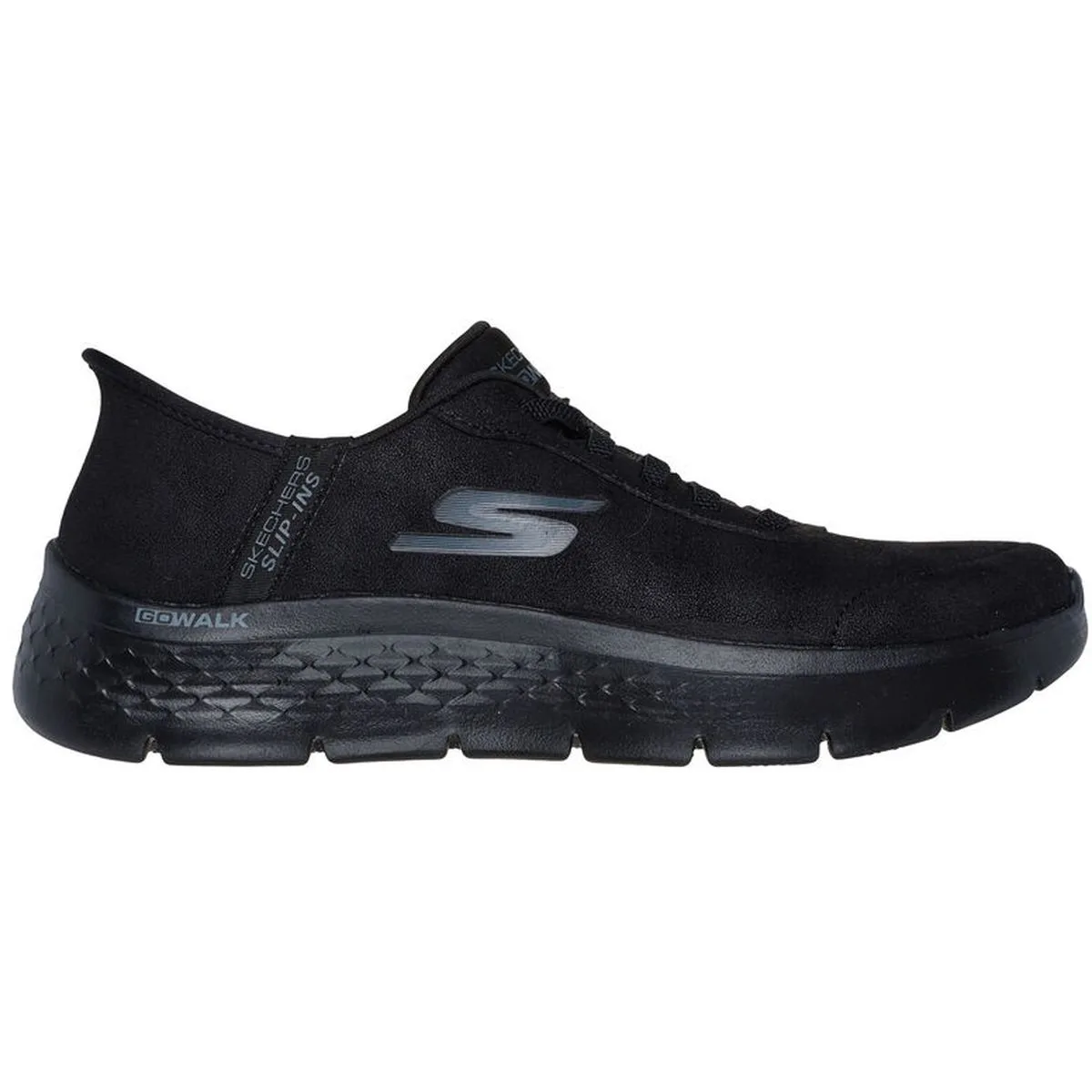 Go Walk Flex - Mali Damen Slipper, schwarz, Größe 42 42