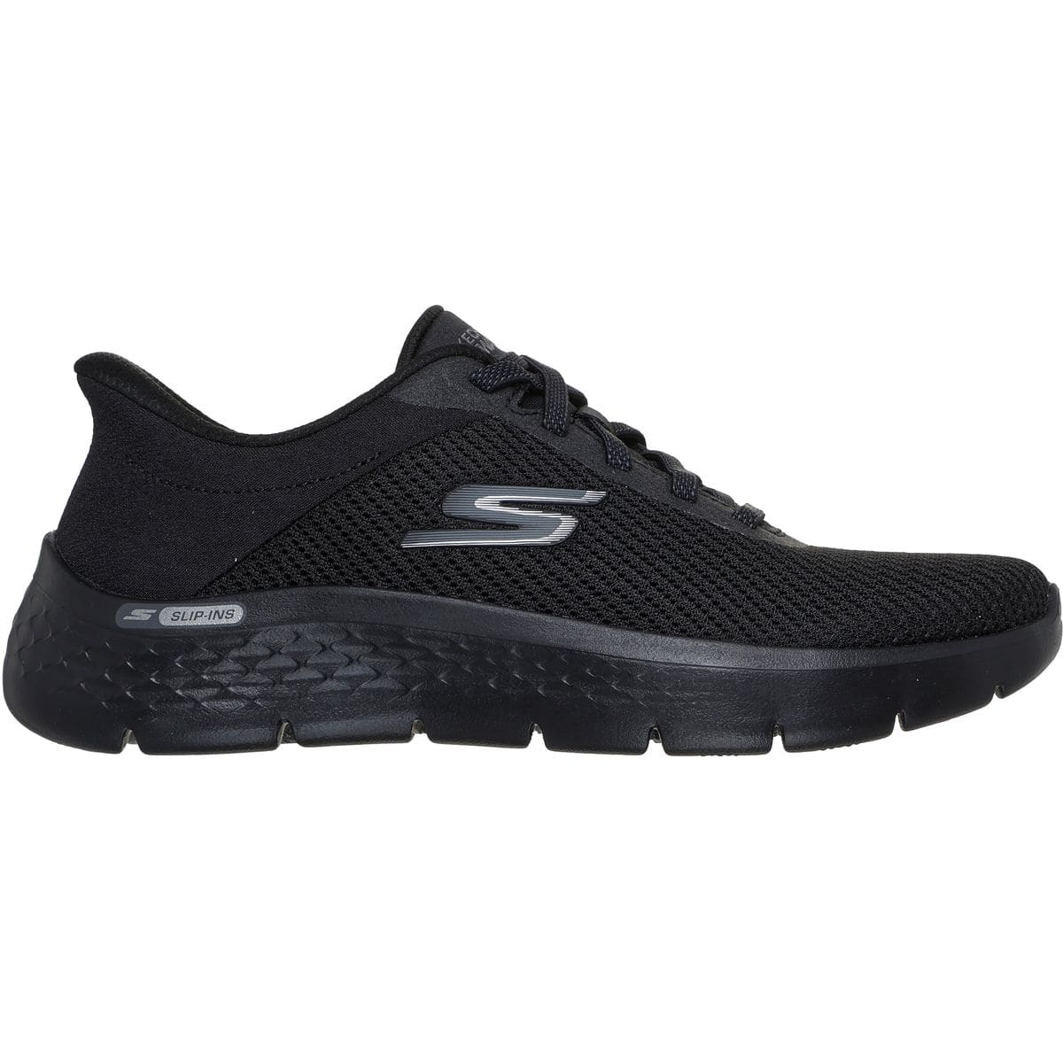 Go Walk Flex - Carla Damen Slipper, schwarz, Größe 38 38