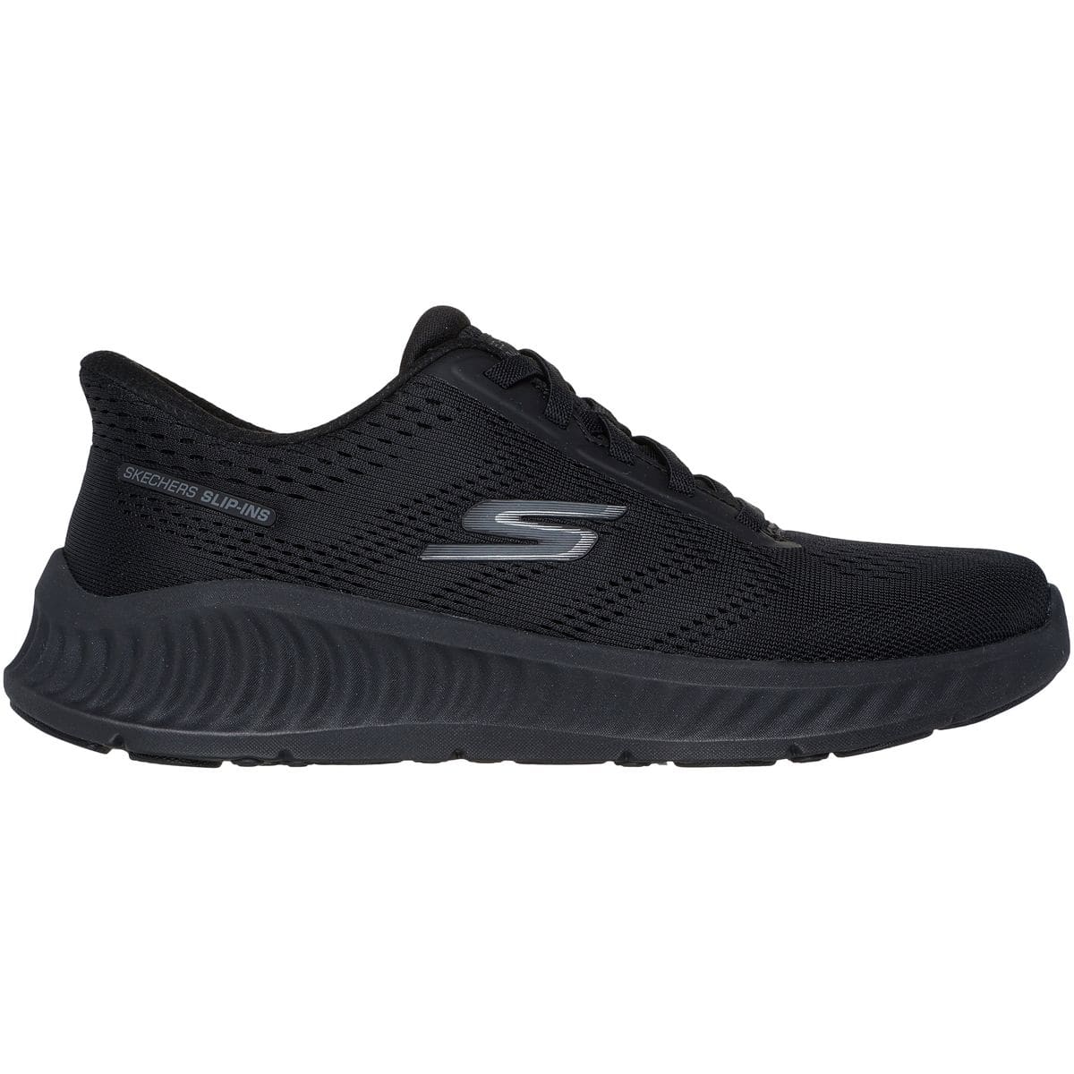 Go Walk Now - Khloe Damen Slipper, schwarz, Größe 37 ½ 37 ½
