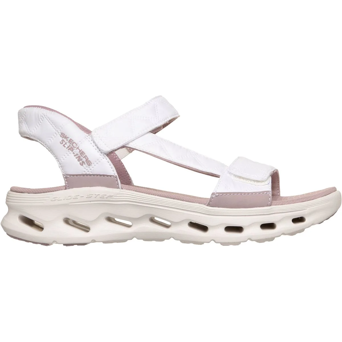 Go Walk Glide-Step 2.0 SA Damen Sandalen, weiß, Größe 37 37