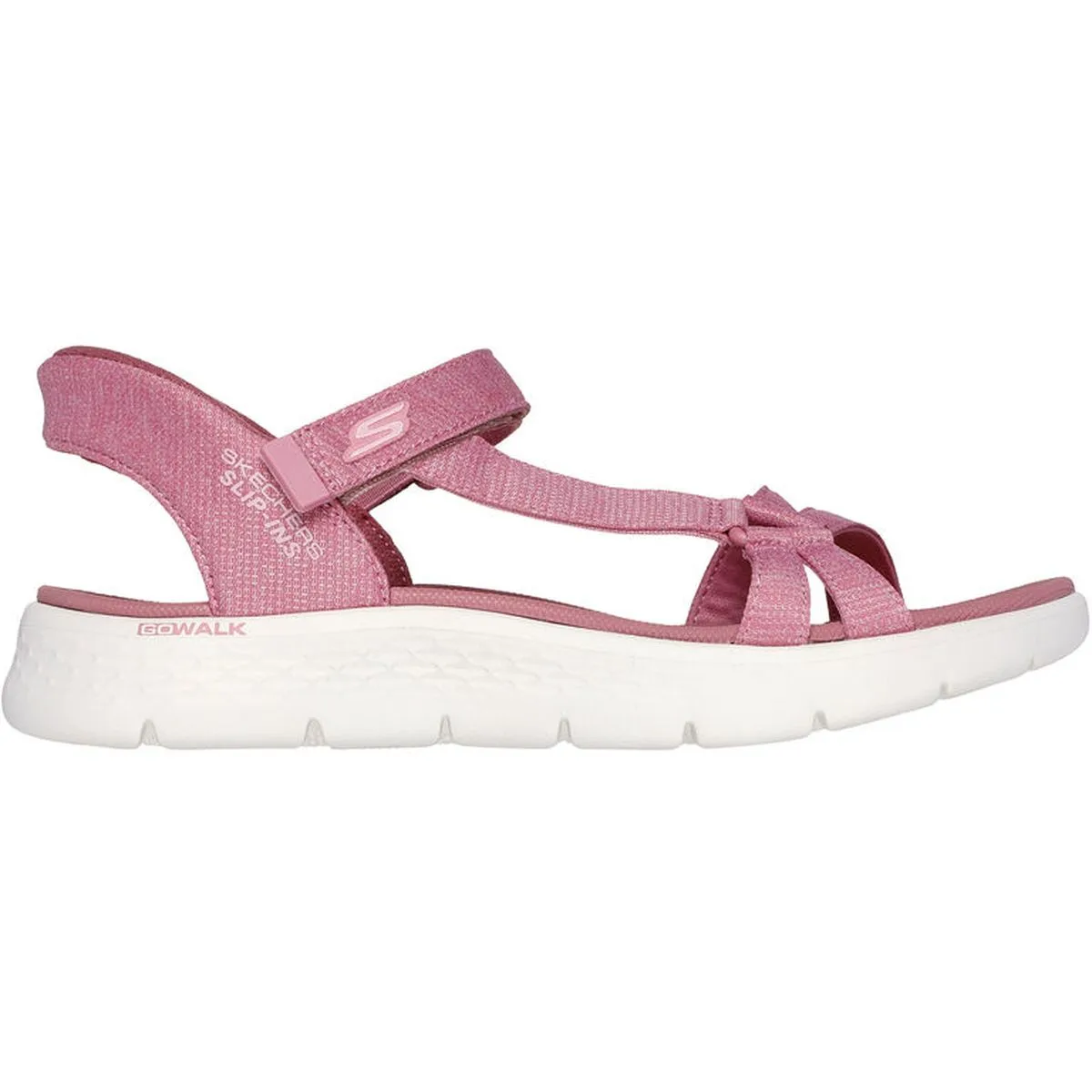 Go Walk Flex - Illuminate Damen Sandalen, pink, Größe 39 39